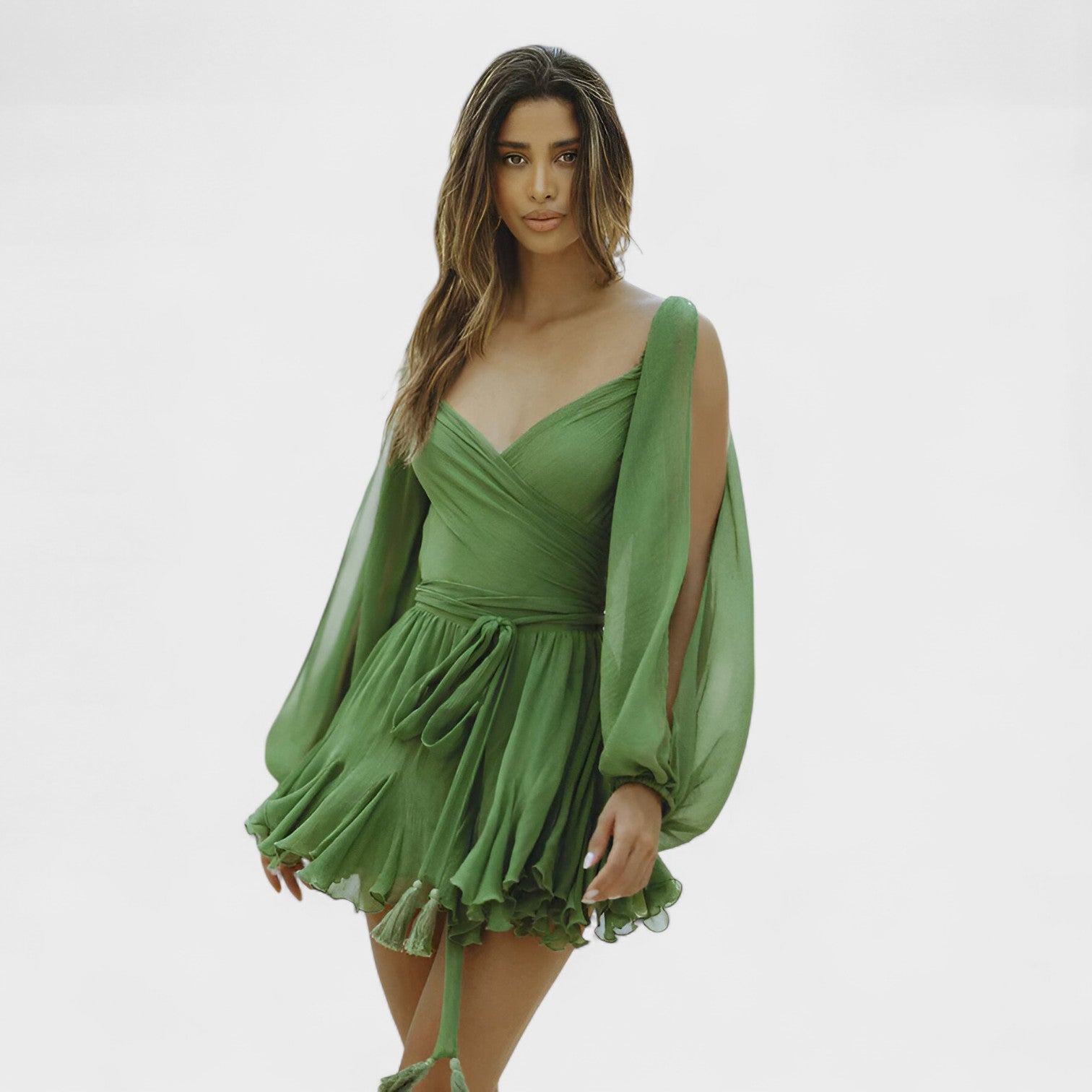 Vestido Leão Dourado feminino