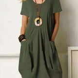 Nora – Vestido Midi Fluido