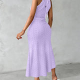 Ayla | Vestido Midi com Efeito Drapeado