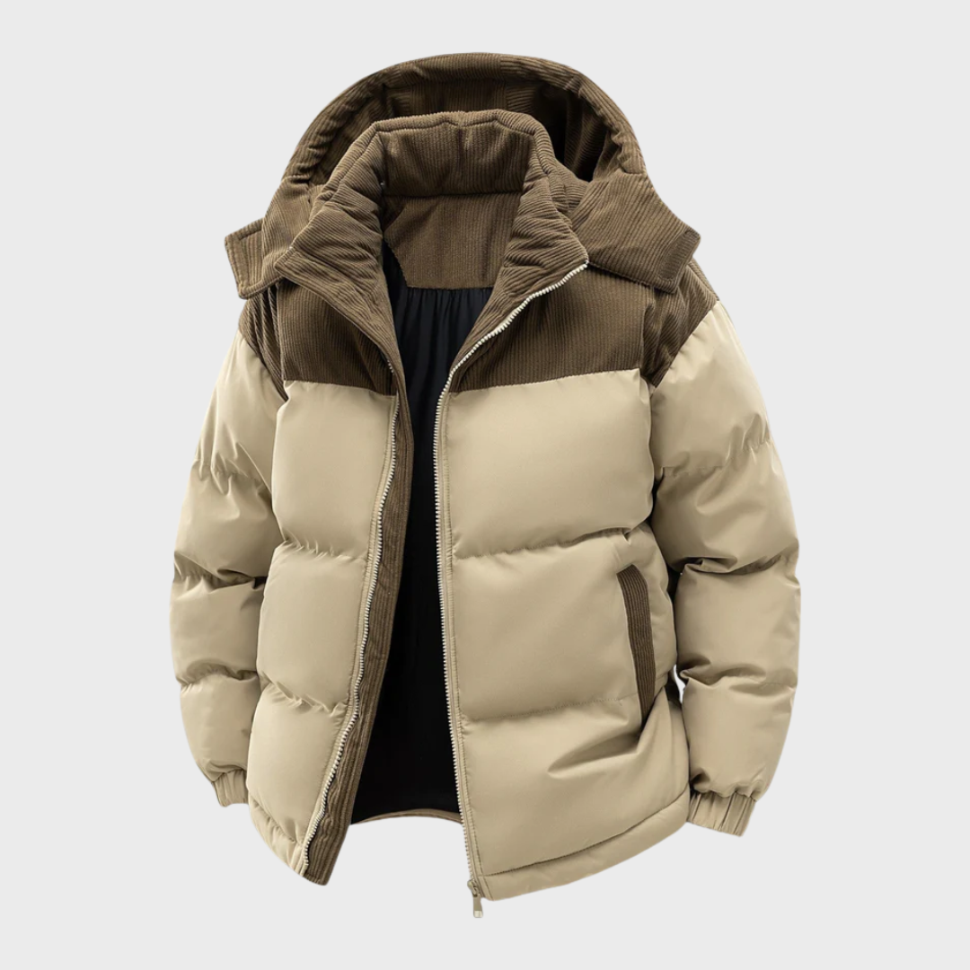Casaco Acolchoado Moderno masculino