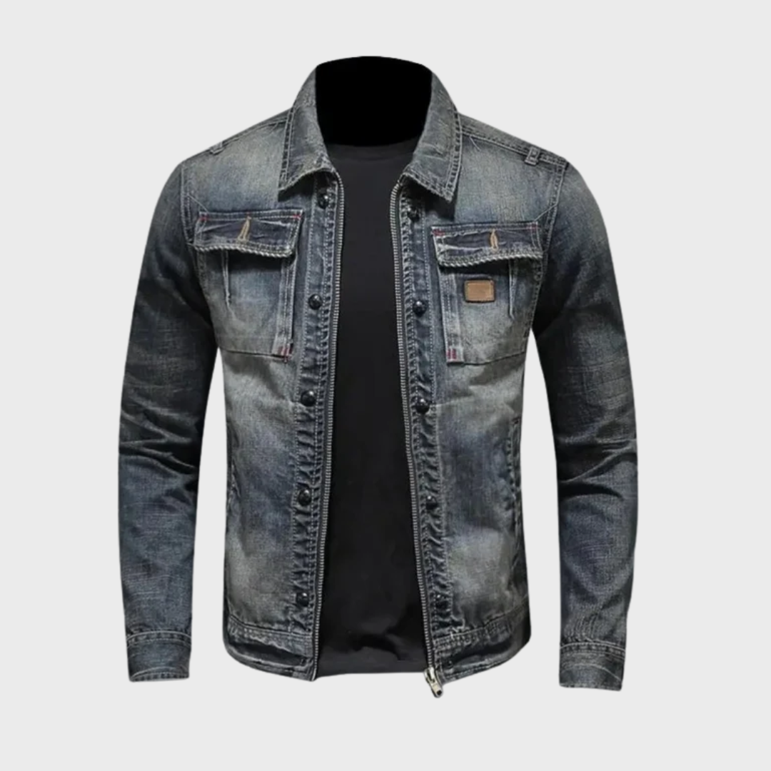 Casaco de Denim Clássico masculino
