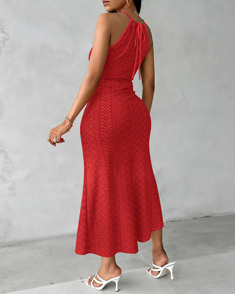 Ayla | Vestido Midi com Efeito Drapeado