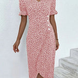 Vestido Envelope Leve feminino
