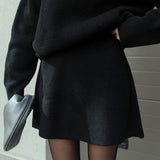 Conjunto de Malha Outono feminino