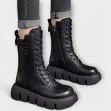 Botas de senhora com estilo