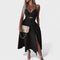 Vestido Midi com Abertura feminino