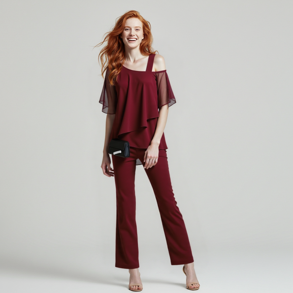 Bianca - Elegância Atemporal Ombros à Mostra feminino