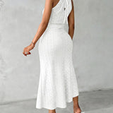 Ayla | Vestido Midi com Efeito Drapeado